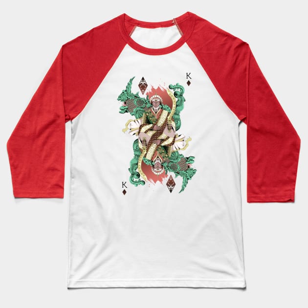 King of Diamonds Baseball T-Shirt by Endofdaysonmars